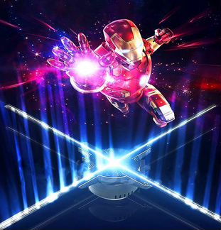 Голографический вентилятор Аренда 3D Голограммы