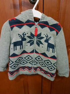 Утепленная кофта на мальчика