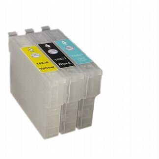 T0821/T0824/T0825 Тех пак Комплект картриджей epso