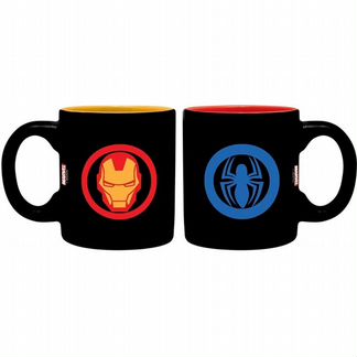 Кружка abystyle Marvel Iron Man and Spider-Man