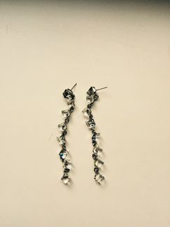 Swarovski (Cваровски) серьги, новогодняя игрушка