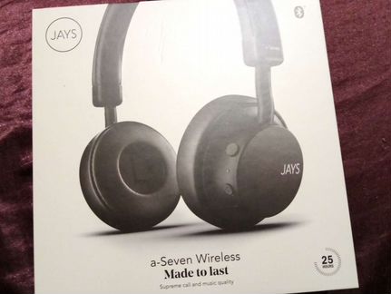 Беспроводные наушники jays a-seven wireless