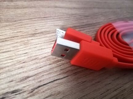 Кабель USB - microUSB JBL оранжевый
