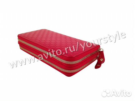 Женский кожаный кошелек, клатч Gucci арт.2002