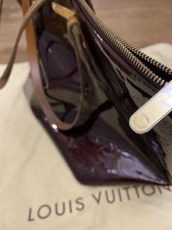 Louis Vuitton Amarante Monogram Vernis Bellevue GM
