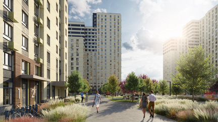 1-к квартира, 44 м², 21/23 эт.