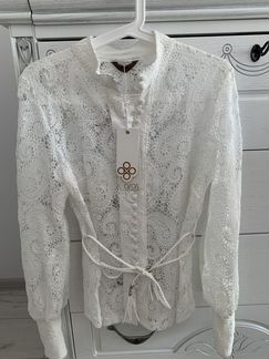 Блуза кружевная