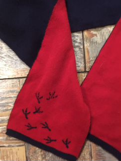 Комплект шапка и шарф для девочки