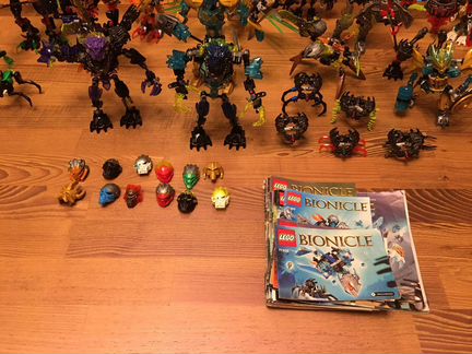 Lego Bionicle полная коллекция за 2016 год + 70795