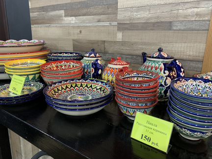 Посуда ручной работы из Узбекистана