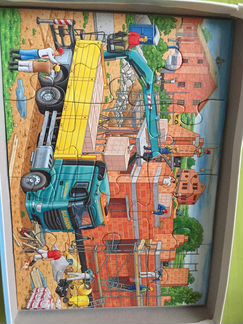 Ravensburg пазлы, 12х2 элементов. 2 картинки в наб