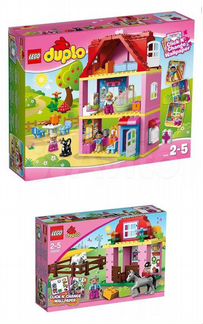 Lego Duplo 10505 и 10500 Лего Дупло