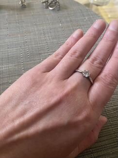 Серебряные серьги и кольцо (набор)