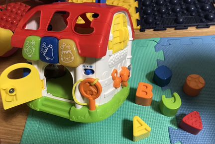 Развивающий музыкальный домик сортер