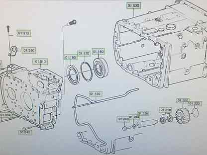 Zf 16s 2520 как снять масляный насос кпп zf 16s - Купить запчасти и аксессуары для машин и мотоциклов в Республике Та