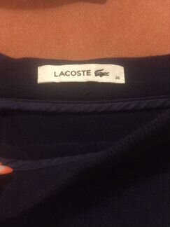 Юбка Lacoste синяя размер 36