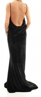 Fame Partners платье бархатное макси вечернее