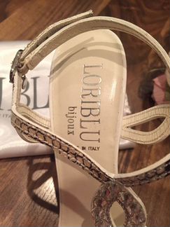 Сверкающие вечерние босоножки Loriblu (оригинал)