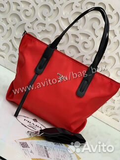 Сумка красная