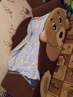 Детская кровать медвежонок