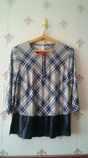 Блуза с баской 