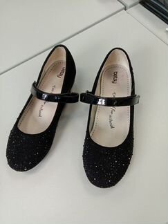 Туфли для девочек Betsy со стразами, 34 размер