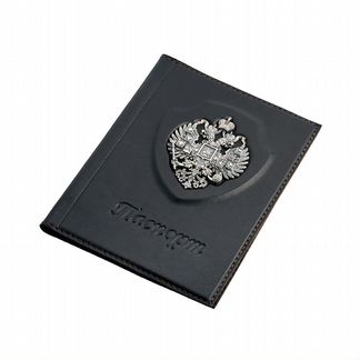 Кожаная обложка для паспорта 