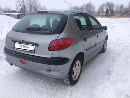 Peugeot 206 1.4 AT, 2001, 226 080 км