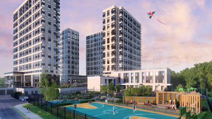 Апартаменты-студия, 26.4 м², 11/22 эт.