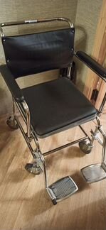 Кресло-туалет 4-х колесное Ergoforce E-0807