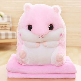 Плед-подушка хомяк