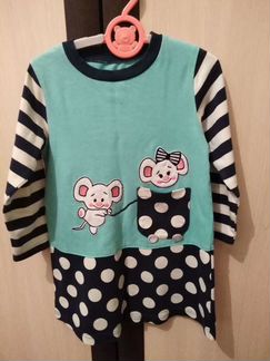 Платье для девочки на 3-4 года (рост 98-104)