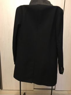 Осеннее пальто Zara black tag