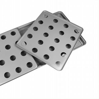 Крышка поддона гидропоники 1250x550 20 отв. 55 мм