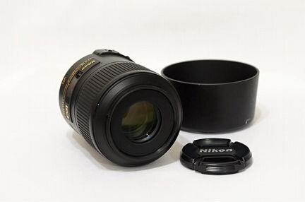 Объектив Nikon 85mm f/3.5G ED VR DX AF-S Micro