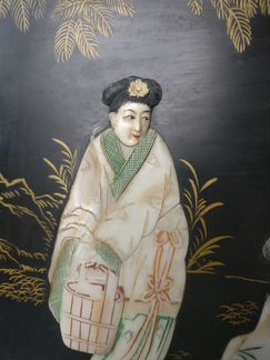 Китайская лаковая миниатюра. Середина XX века