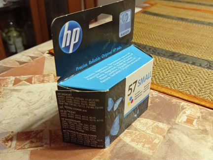 Картридж HP 57 small трехцветный