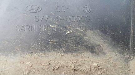 Молдинг на крыло передний правый Hyundai Creta