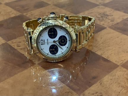 Часы Cartier Pasha gold 750*