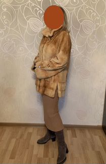 Полушубок из норки. 42-46 р
