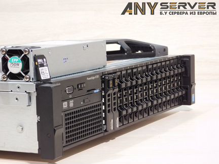 Сервер Dell R730 2*Xeon E5-2680v4 32Gb H730