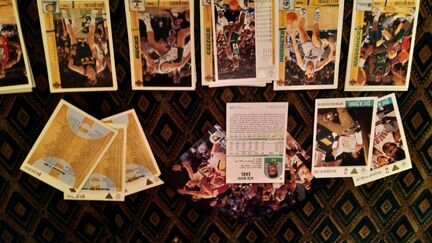 Баскетбольные карточки nba 1991-1992