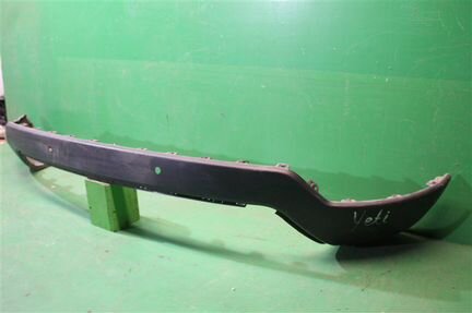 Юбка бампера задняя Skoda Yeti рестайлинг 2014