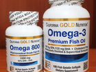 Омега 3 и Омега 800 California Gold Nutrition