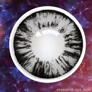 Серые оттеночные линзы для глаз естественные