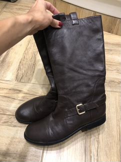Сапоги кожаные Patrizia Pepe