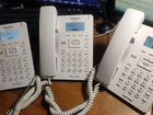 Voip телефон c блоками питания Panasonic 3шт объявление продам