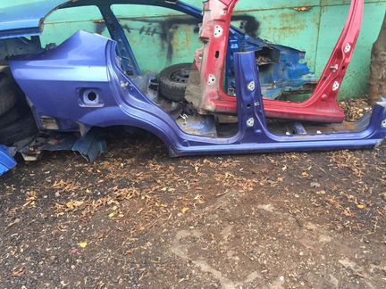 Заднее правое крыло авео шевроле