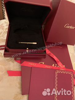 Коробка Cartier для браслета с отвёрткой