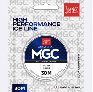 Леска монофильная зимняя lucky john MGC 030/006